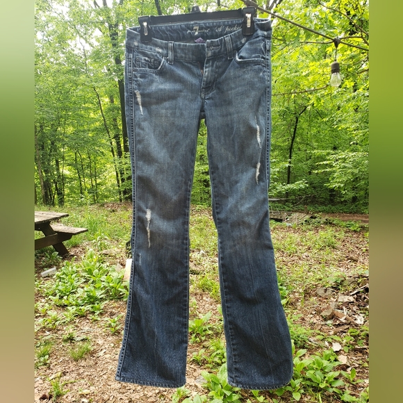 7 for all Mankind 'A' Pocket The Lexie jeans size 26 petite - Picture 2 of 6